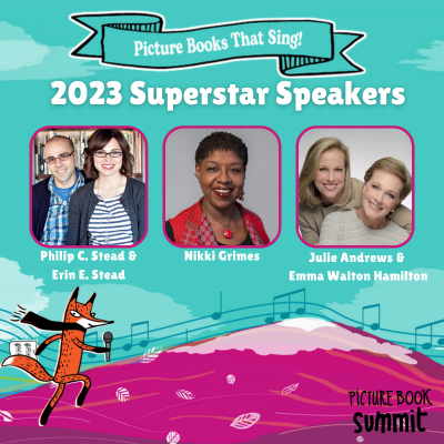 Picture Book Summit 2023 - Julie Andrews, Nikki Grimes, Philip C. Stead and Erin E. Stead