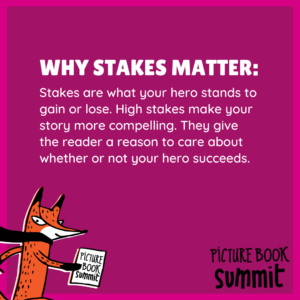 PBS Elements of a Picture Book Pitch - Why Stakes Matter