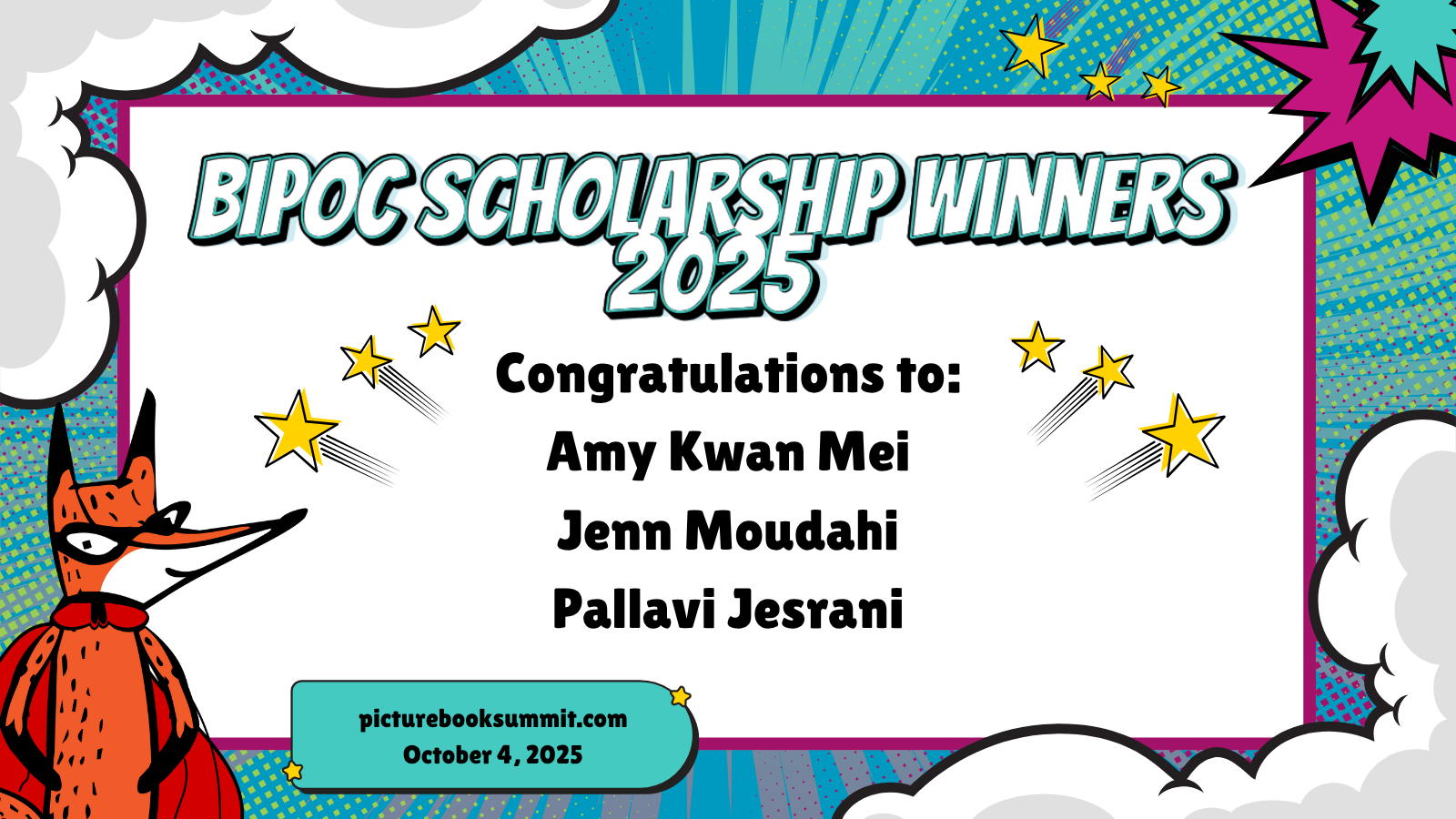  BIPOC Scholarship Winners