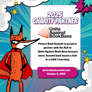 PBSummit 2025 Charity Partner Unite Against Book Bans SQUARE